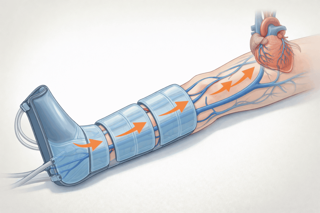 How Compression Boots Improve Circulation